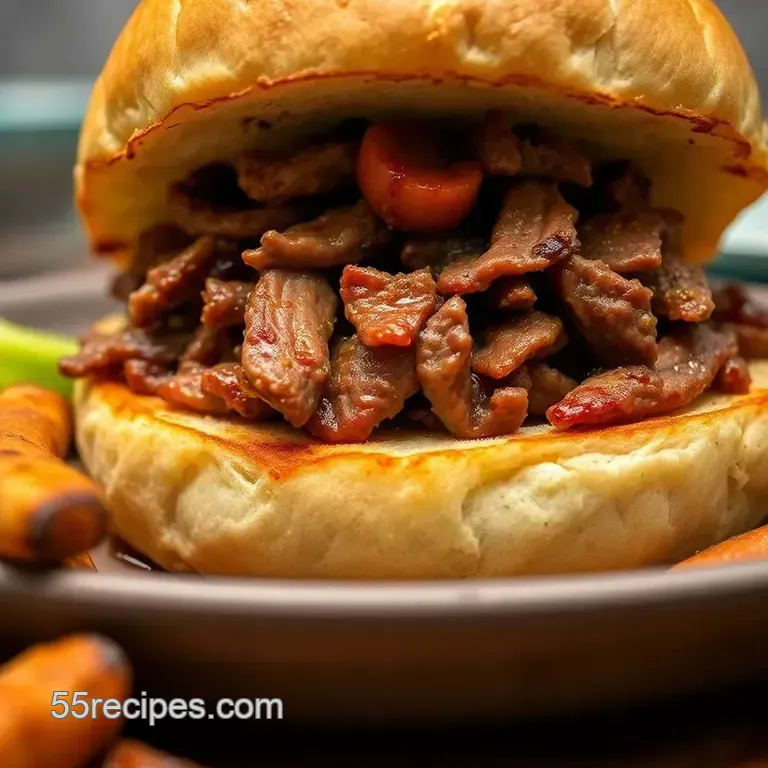 El Cortez-Inspired Mule Sandwich Copycat Recipe presentation