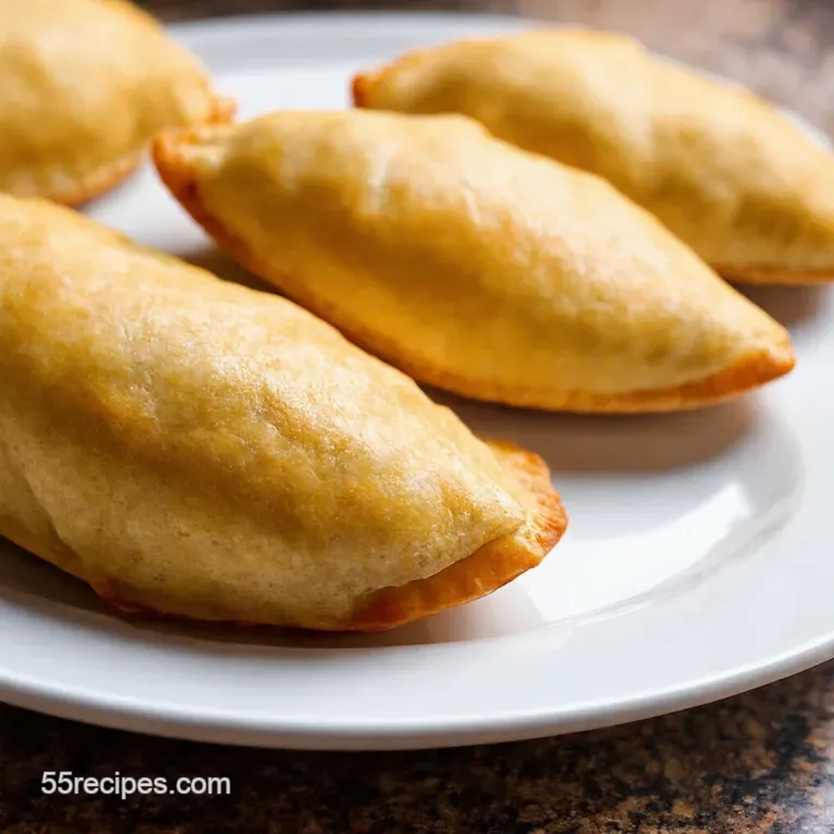 Fiesta Chicken Empanadas presentation