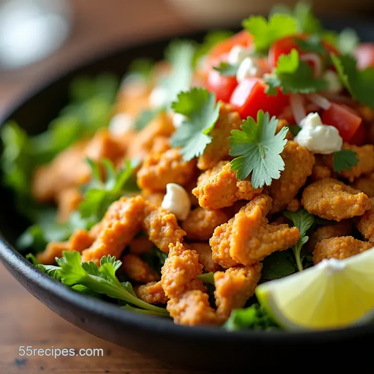 Fiesta Chicken Taco Salad A Flavor Explosion