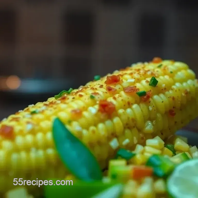 Fiesta Lime Grilled Frozen Corn on the Cob