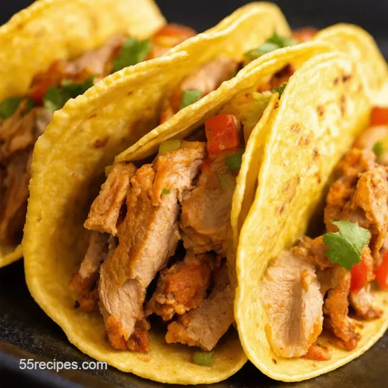 Fiesta Turkey Tacos a Lean Zesty Delight presentation