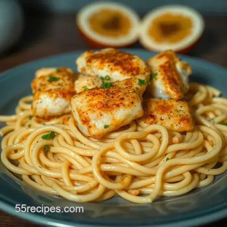 Firebirds’ Grilled Chicken Pasta with Creamy Basil Sauce
