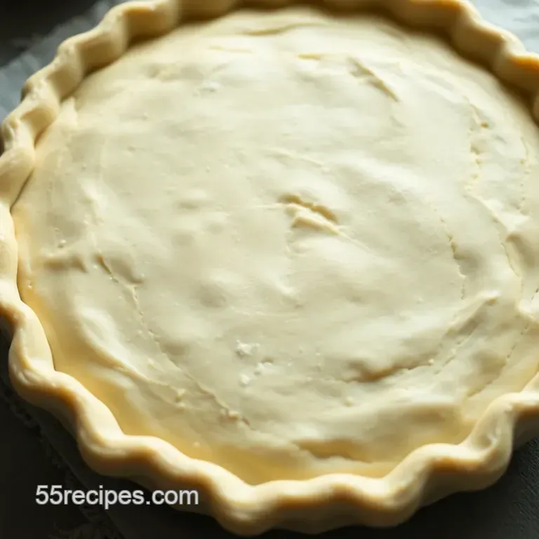 Flaky & Simple Easy Pie Crust presentation