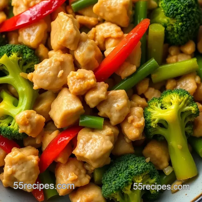 Flavorful Stir-Fry with Peanut Oil presentation