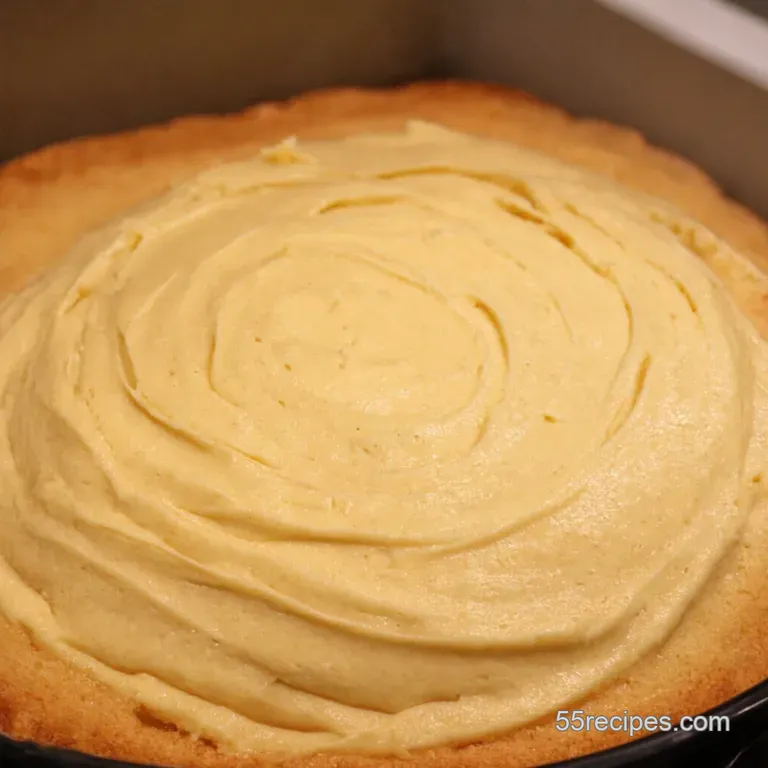 Fluffy Foolproof Cream Cheese Frosting presentation