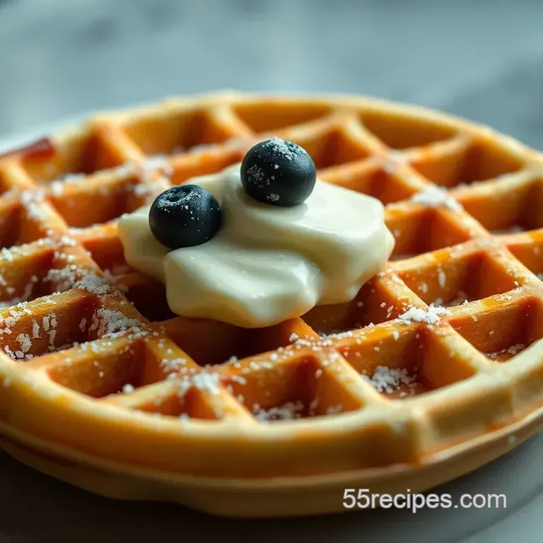 Fluffy Waffle Recipe No Milk