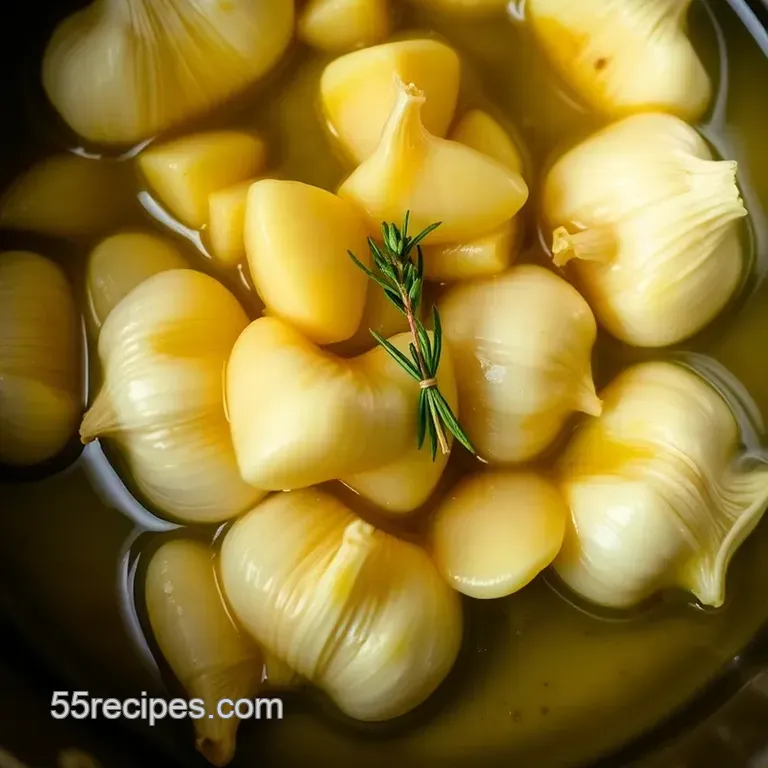 Garlic Confit: The Art of Slow-Cooked Garlic Bliss presentation