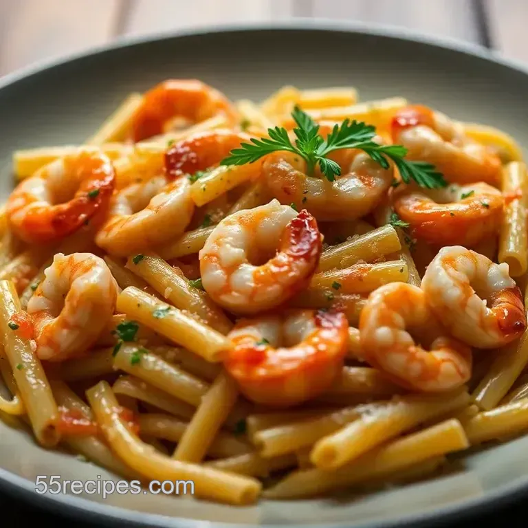 Garlicky Penne Shrimp Pasta Recipes: A Simple Mediterranean Delight Garlicky Penne Shrimp Pasta: A Taste of the Mediterranean