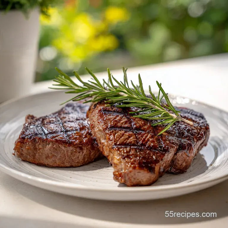 Cooking Steak on Gas Grill: Two-Zone Method