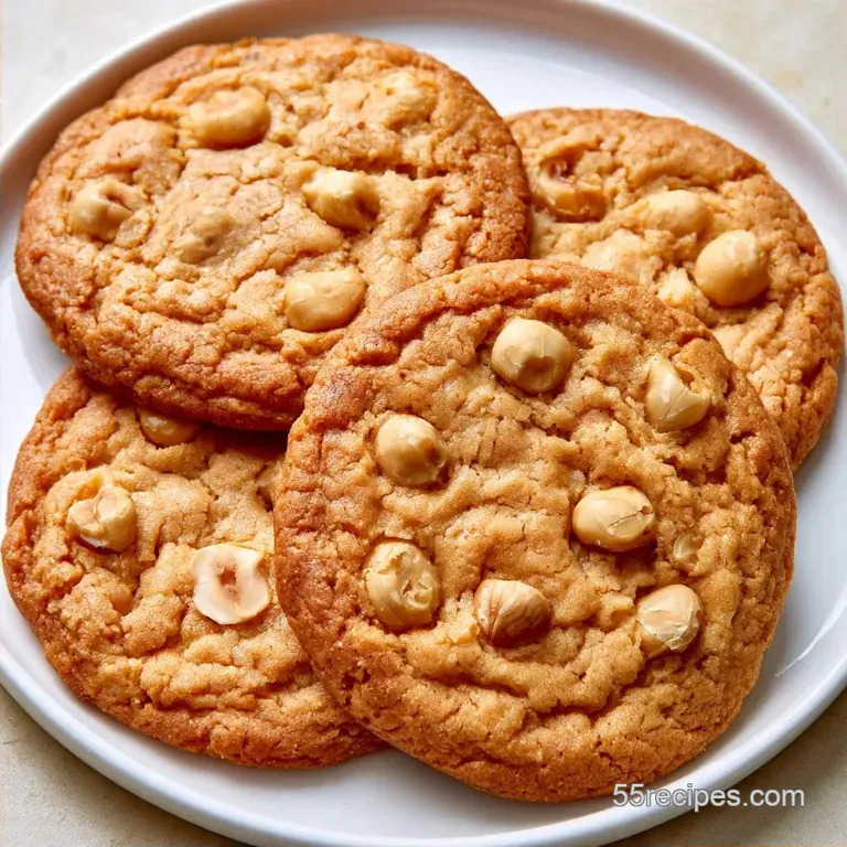 German Hazelnut Cookies with Cinnamon
