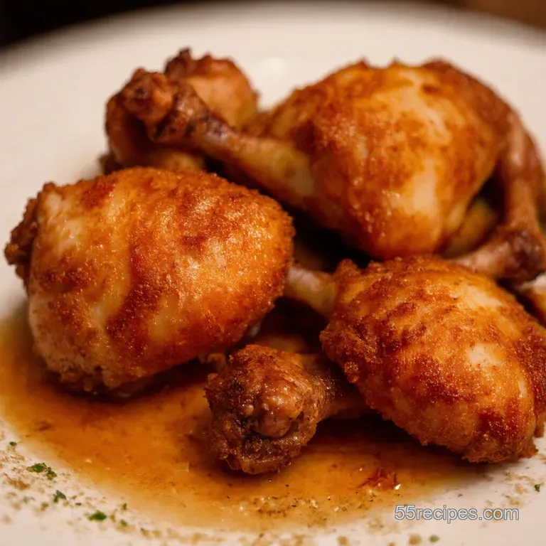 Golden Crispy OvenBaked Chicken Legs