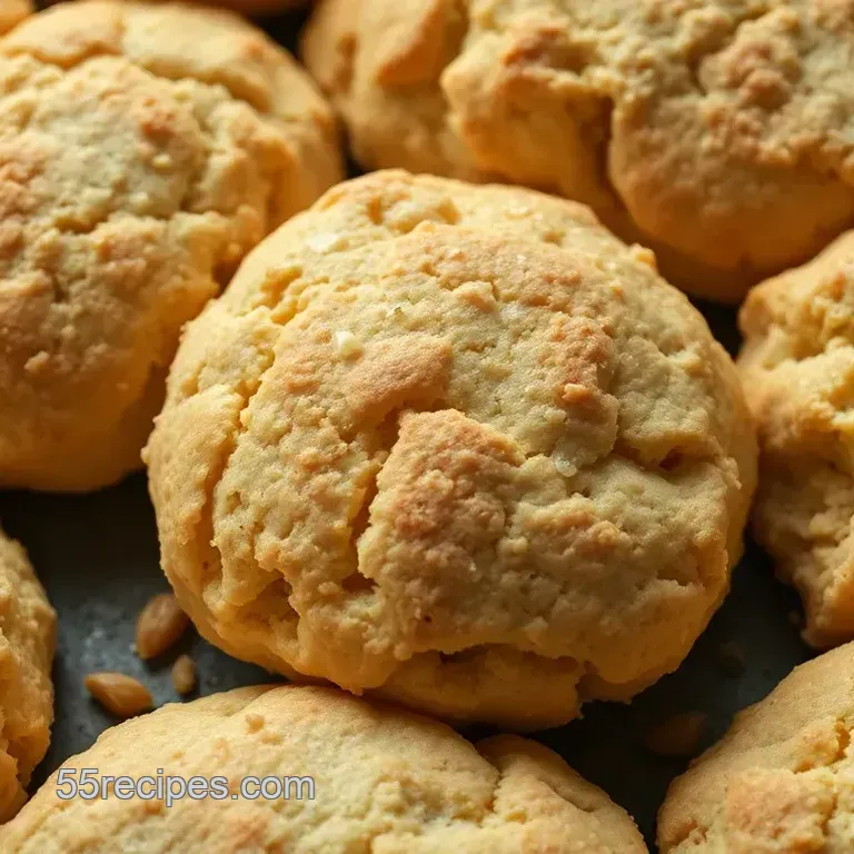 Golden Einkorn Biscuits