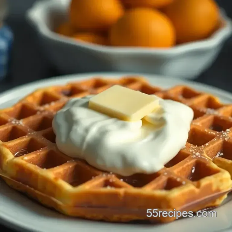 Golden Joy Waffles: A Classic Delight