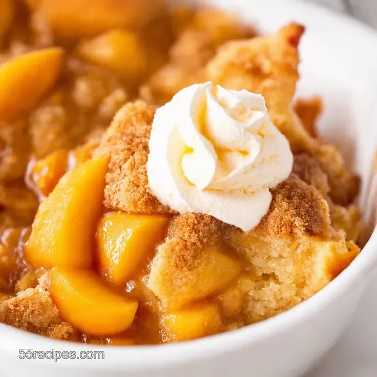 Grandmas Peach Cobbler Perfection