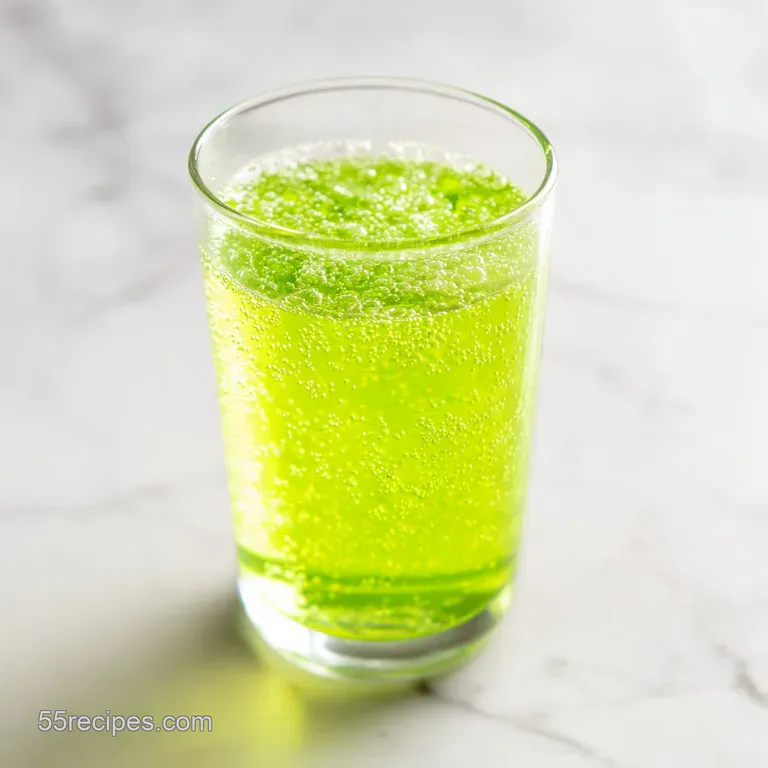 Whats in a Green Tea Shot: Zesty and Fizzy