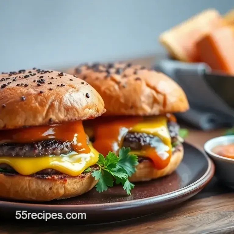 How to Make Ultimate Grilled Cheeseburgers with Tangy Sauce - Deliciously Easy!