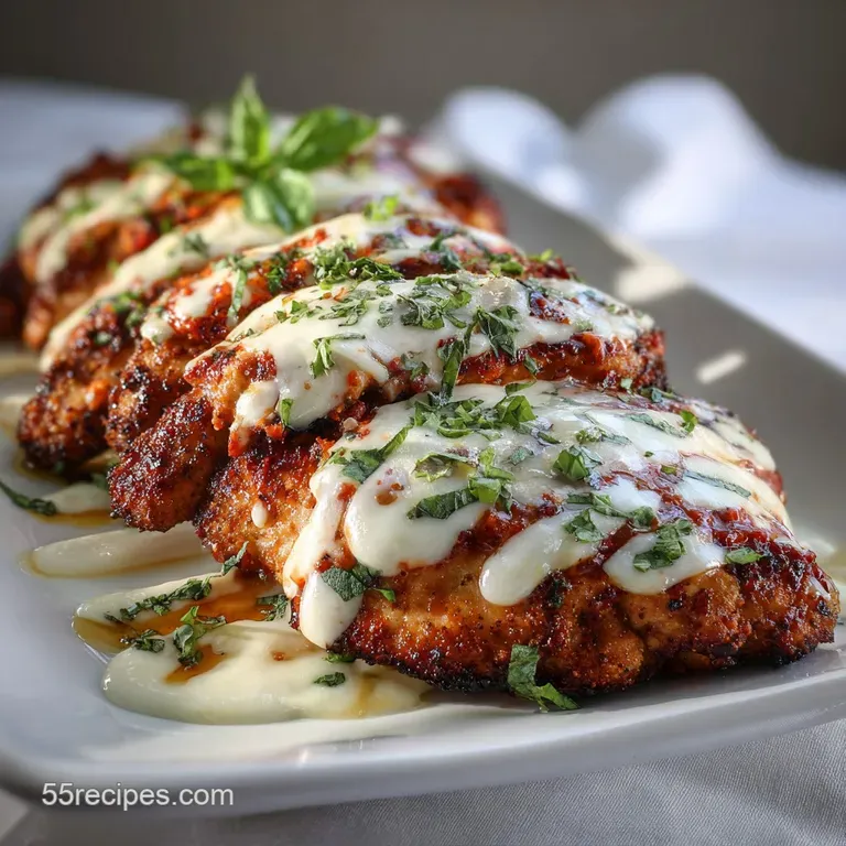Grilled Chicken Parmesan