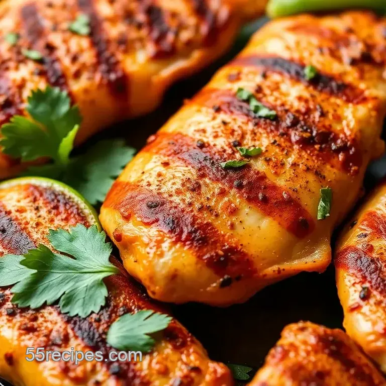 Spicy Grilled Chicken Tacos with Zesty Avocado Salsa