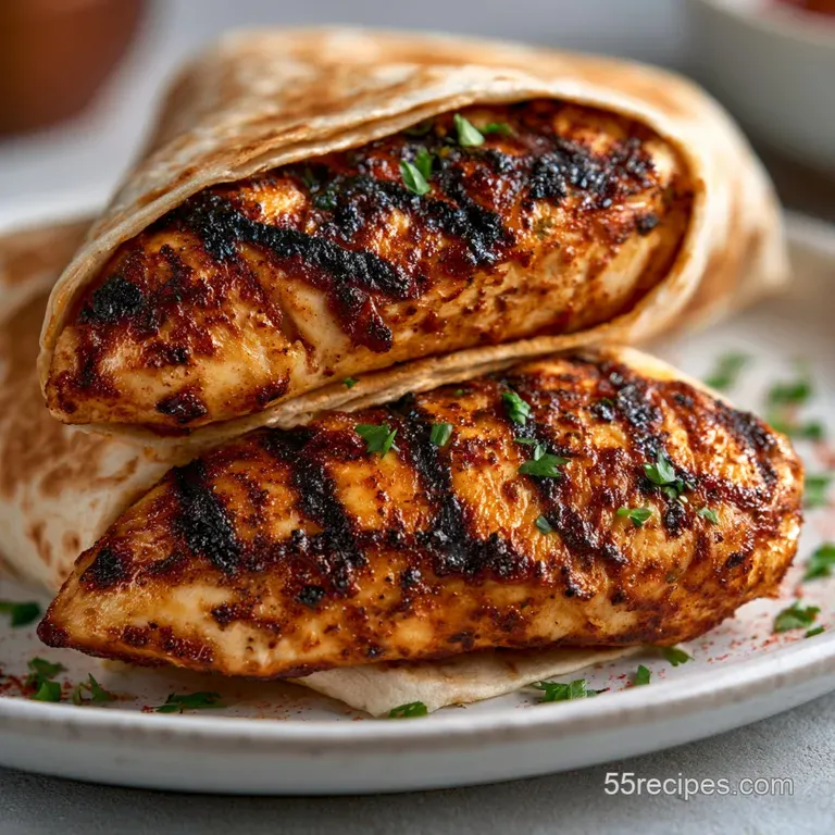 Grilled Chicken Wrap: Failure-Proof