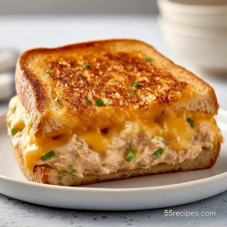 Healthy Tuna Melt Sandwich in 15 Minutes