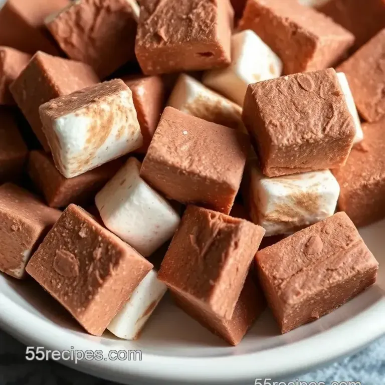Heavenly Cocoa Marshmallows presentation