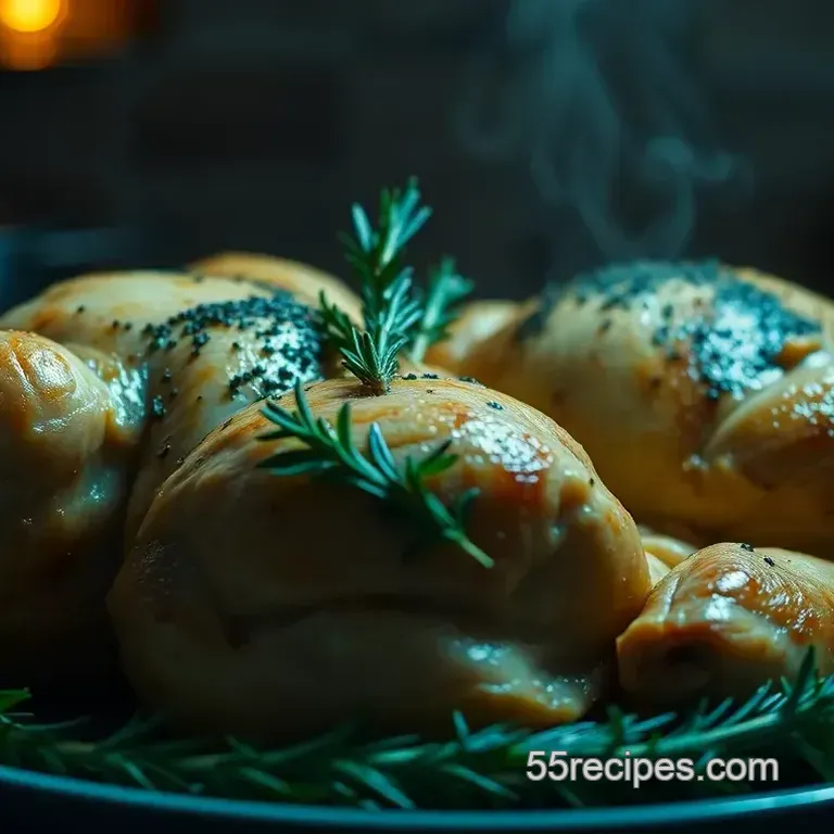 Herb-Roasted Cornish Game Hens with Garlic & Lemon