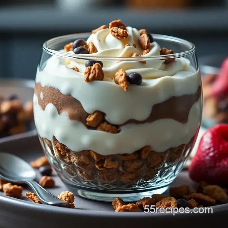 Hobnail Glassware Dessert Parfait