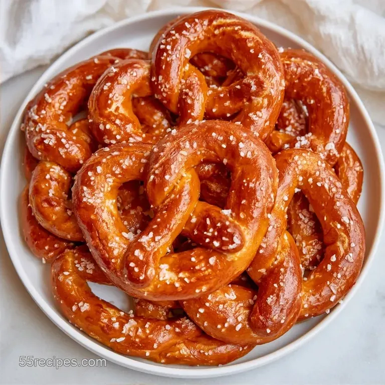 Authentic German Pretzels