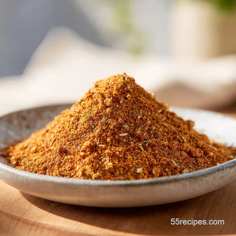 A sprinkle of warm, aromatic Mexican spice blend dusting a smoky grilled chicken breast, hinting at delicious flavor.