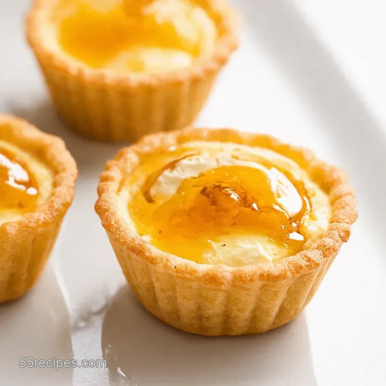 HoneyDrizzled Goat Cheese Tartlets with Fig Prosciutto