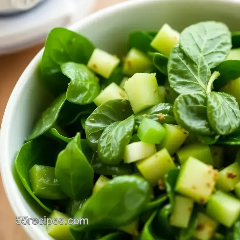 Bright & Zesty Green Apple Juice presentation