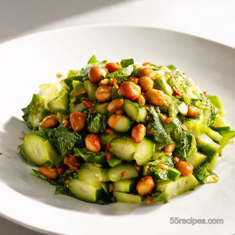 Kung Pao Cucumber Crunch A Spicy Smashed Salad