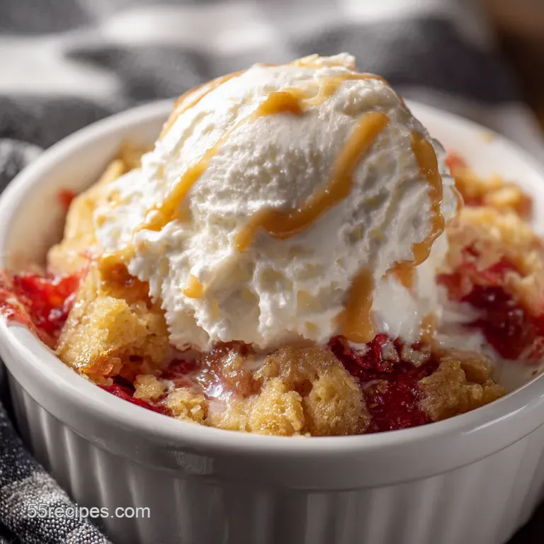 Lazy Daisy Dump Cake: Effortless Comfort in Every Bite presentation
