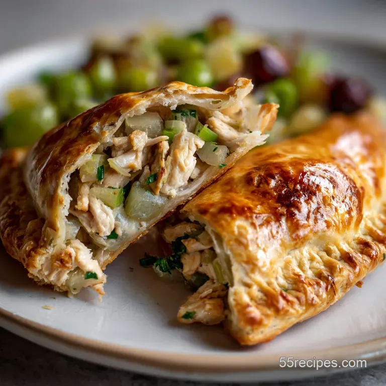Leftover Chicken Breast Recipes: The Ultimate Creamy Leek Pasty