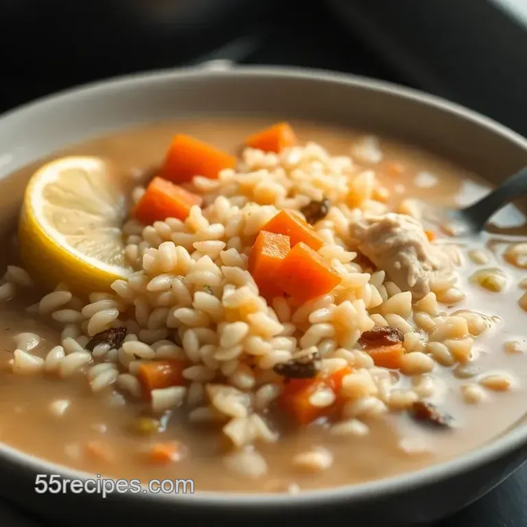 Lemon Orzo Chicken Soup
