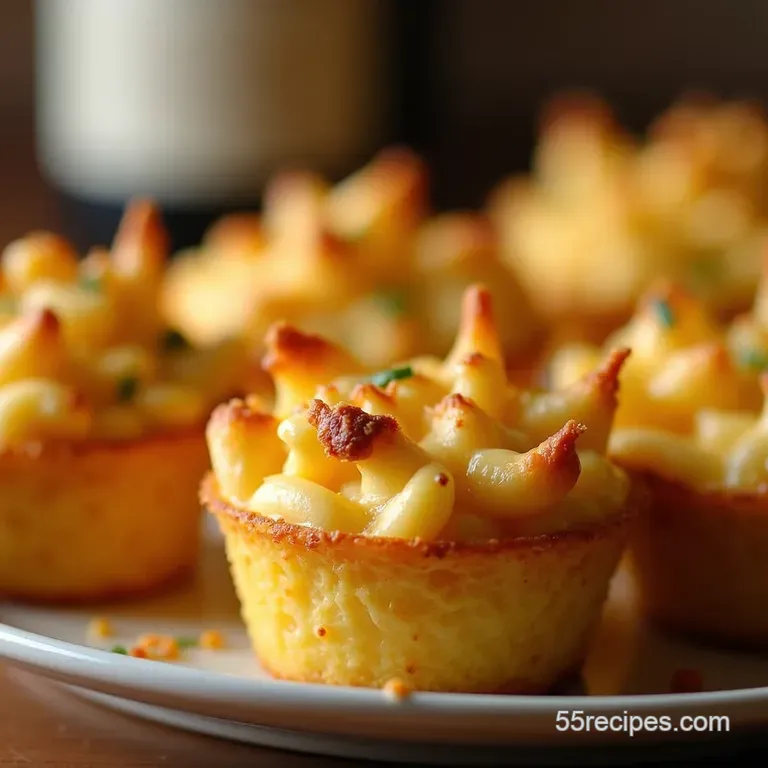 Mac Cheese Cups a Cracking Comfort Food Classic presentation