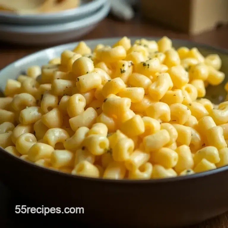Mac & Treble Cheese: a Symphony of Cheddar Gruy&egrave;re & Gouda presentation