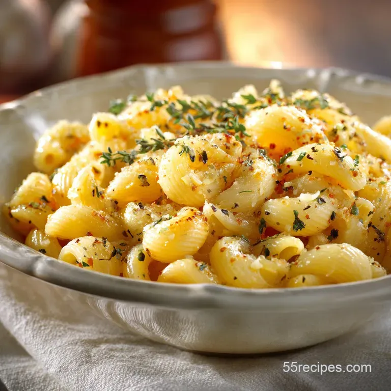 Macaroni Garlic and Oil: The 20-Minute Sizzle