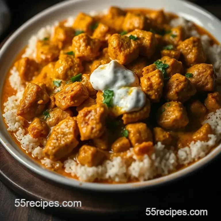 Madras Curry Powder Chicken - a Flavorful Journey to Southern India presentation