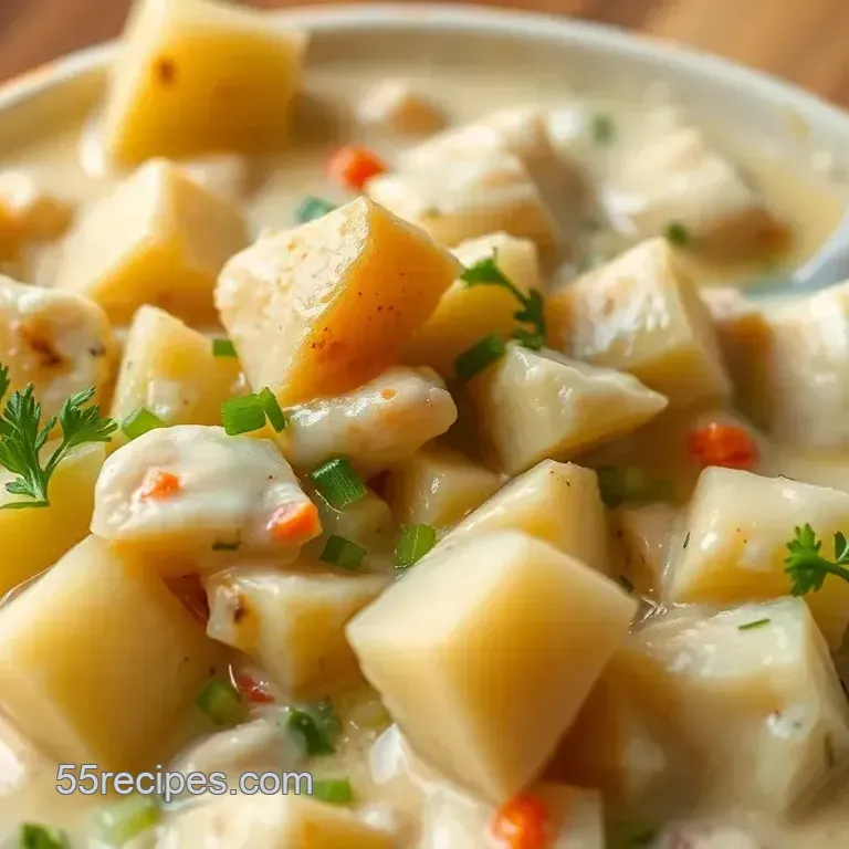 Make Creamy Non-Dairy Clam Chowder Delight