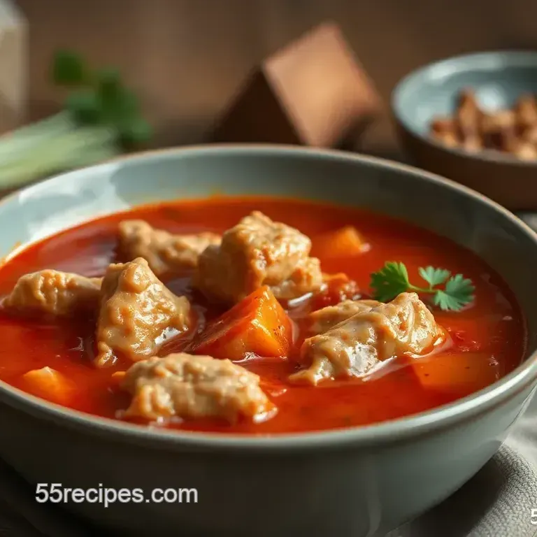 Hearty & Flavorful Spicy Chicken Soup