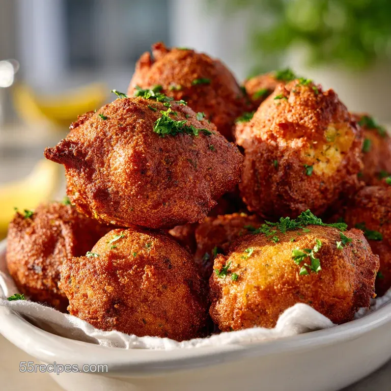 Making Hush Puppies: Shatter Crisp Exterior
