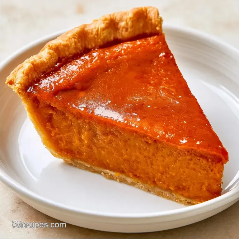 Old Fashioned Salted Maple Pumpkin Pie