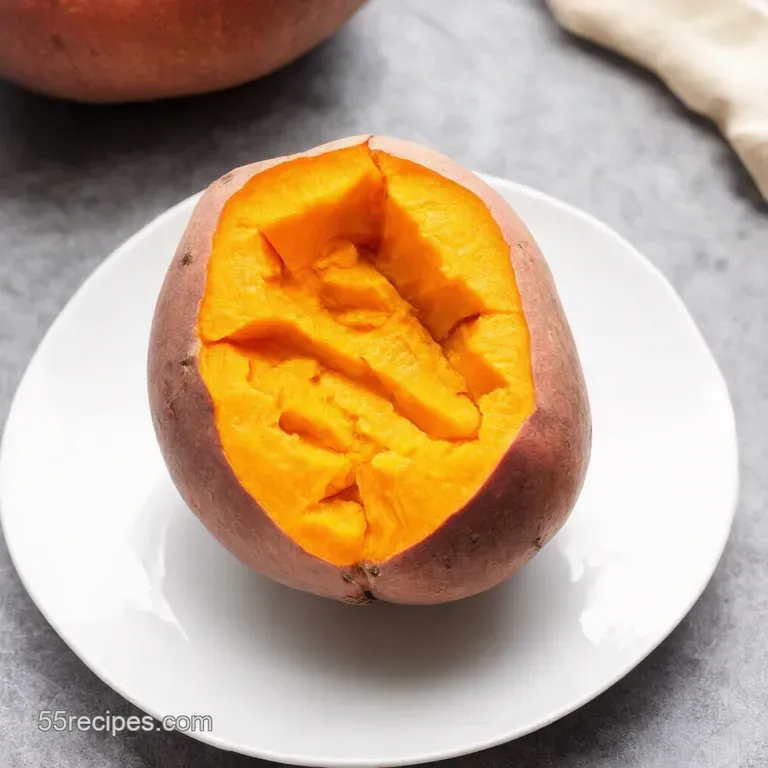 Microwave Sweet Potato Speedy Spud Delight