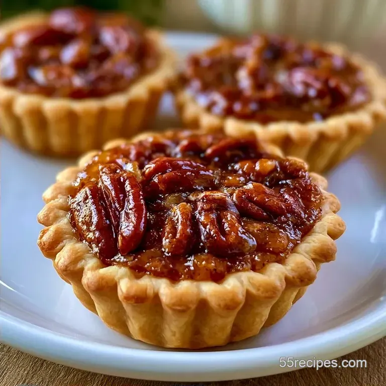 Mini Pecan Pie Tarts with Pillsbury Crust