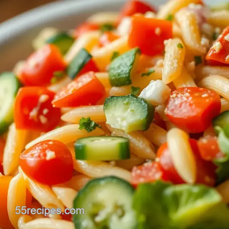 Vibrant Summer Pasta Salad with Fresh Veggies