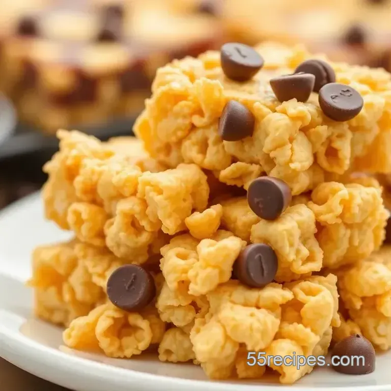 No-Bake Cornflake Candy Delight