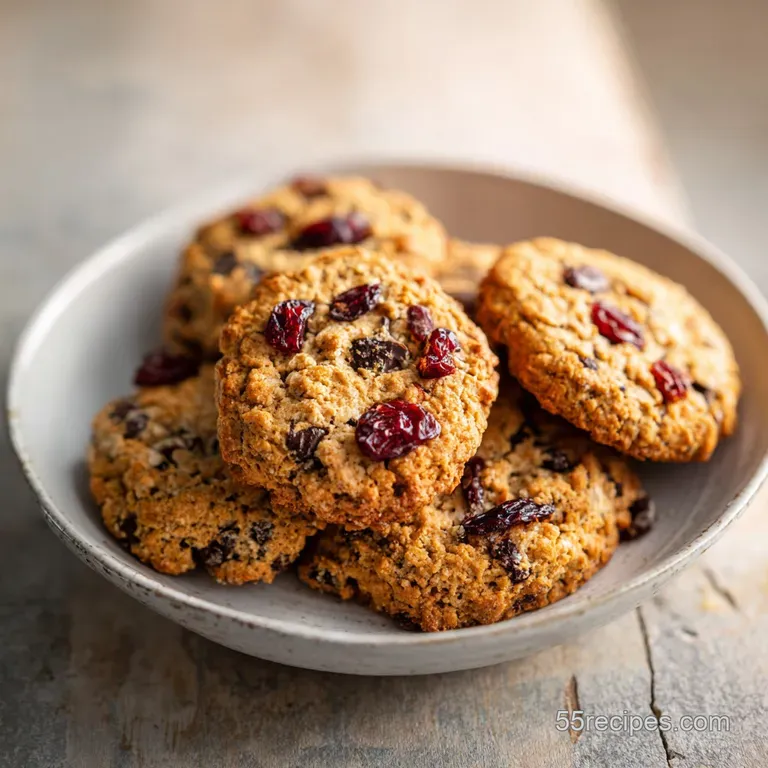 Oatmeal Cranberry Chocolate Chunk Cookies