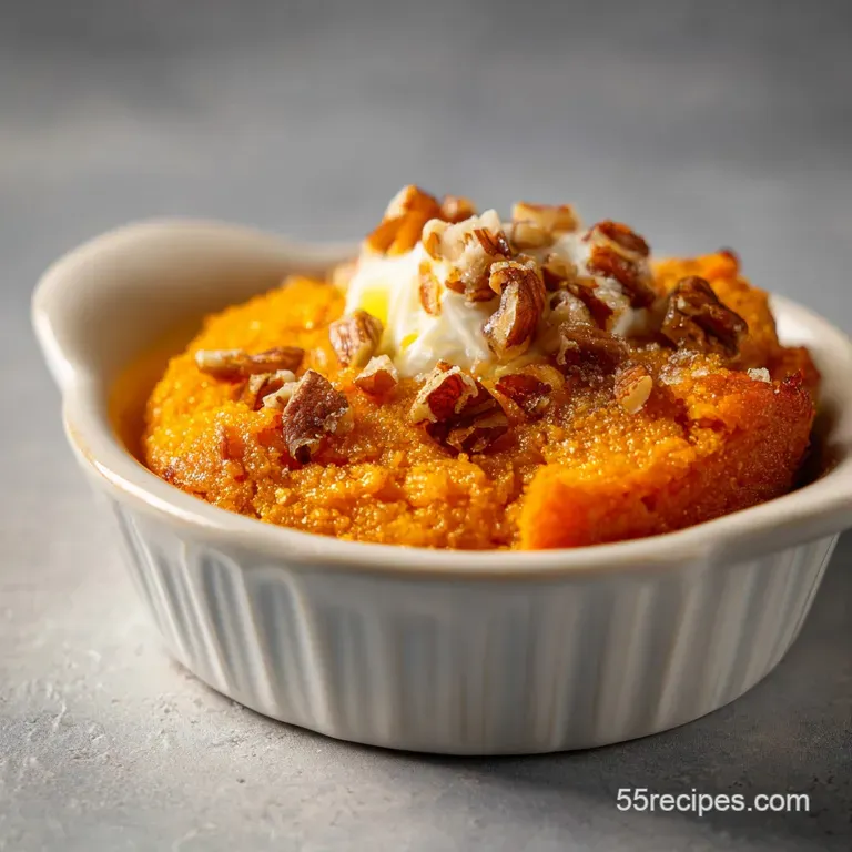 Old Fashioned Sweet Potato Pone