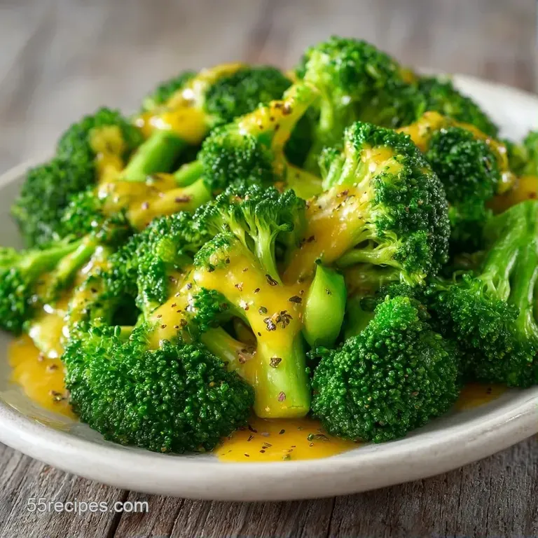 Elegant white bowl of thick green cream drizzled with olive oil and topped with a single, fresh broccoli floret.
